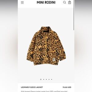 Leopard Fleece Set
